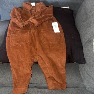 Corduroy overalls